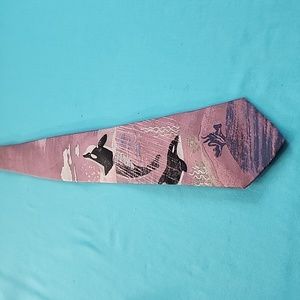 EUC Wild Kingdom Vintage Orca Men's Tie